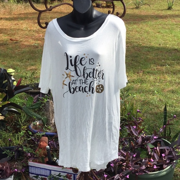 🏖 NWT Fun To Wear Beach Coverup Brand New / Tags Has Endless Possibilities 🏖 - Picture 2 of 8